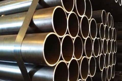 Hollow metal gal pipe, round cylinders