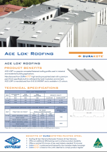 Image of roofing from ACELOK